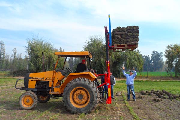 Elevatore Duplex Tecnoagri foto sul campo