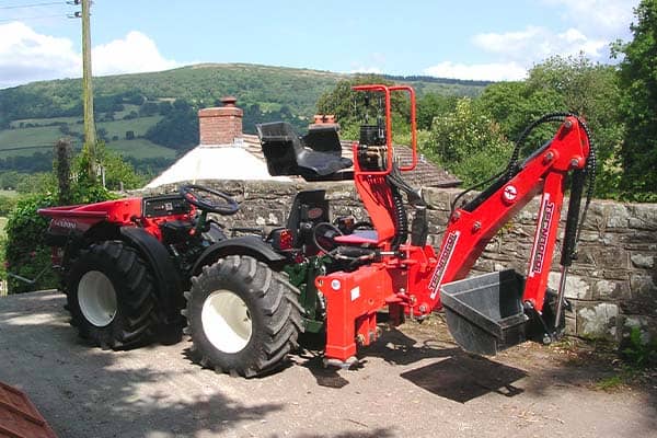 Retroescavatore Light Series E15 Foto sul campo 1