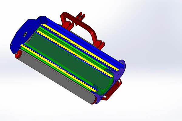 Goldstrong shredder Tecnoagri feature 7 field photos